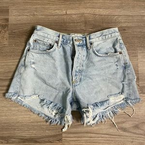 Agolde Micah Boyfriend Jean Shorts